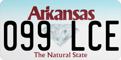 AR license plate 099LCE