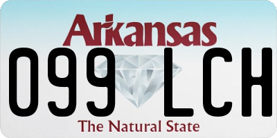 AR license plate 099LCH