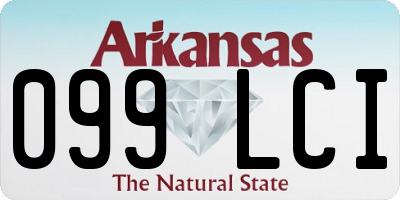AR license plate 099LCI