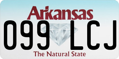 AR license plate 099LCJ