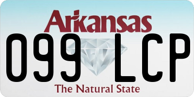 AR license plate 099LCP