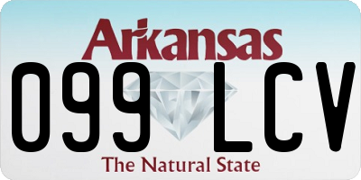 AR license plate 099LCV