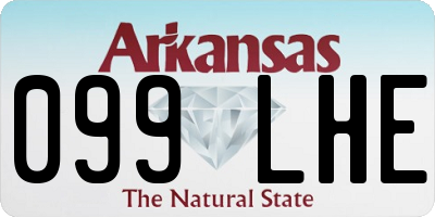 AR license plate 099LHE