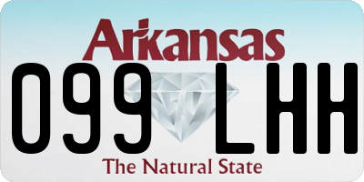 AR license plate 099LHH