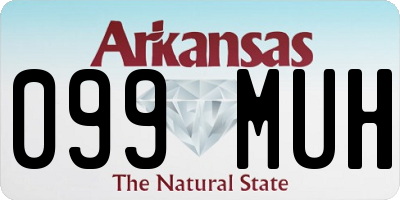 AR license plate 099MUH