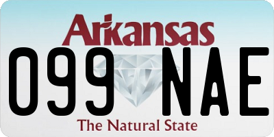 AR license plate 099NAE