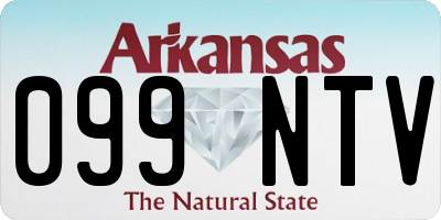 AR license plate 099NTV