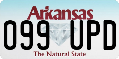 AR license plate 099UPD