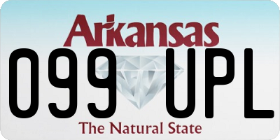 AR license plate 099UPL