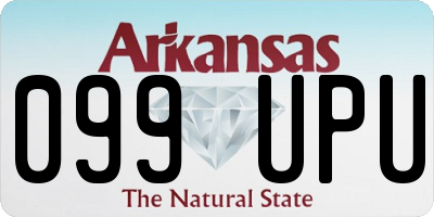 AR license plate 099UPU