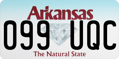 AR license plate 099UQC