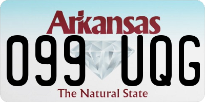 AR license plate 099UQG
