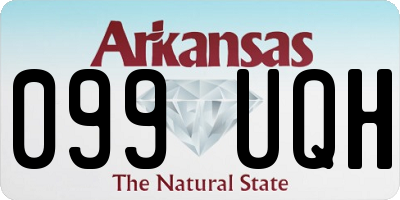 AR license plate 099UQH