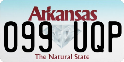 AR license plate 099UQP