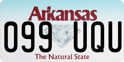 AR license plate 099UQU