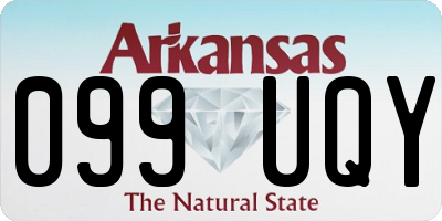 AR license plate 099UQY
