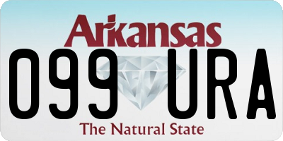 AR license plate 099URA