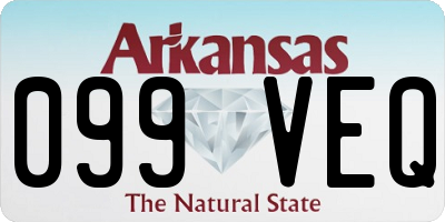 AR license plate 099VEQ