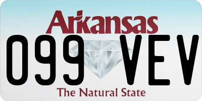 AR license plate 099VEV