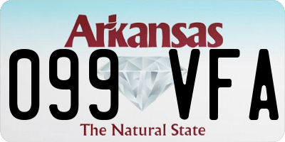AR license plate 099VFA