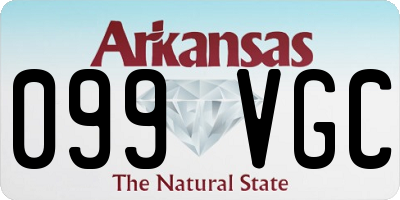 AR license plate 099VGC