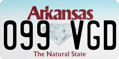 AR license plate 099VGD