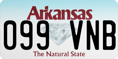 AR license plate 099VNB