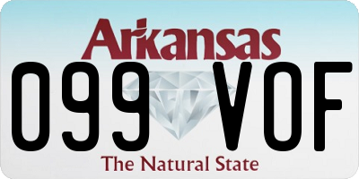 AR license plate 099VOF