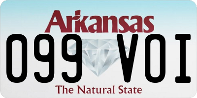 AR license plate 099VOI
