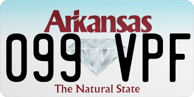 AR license plate 099VPF