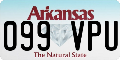AR license plate 099VPU