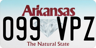 AR license plate 099VPZ