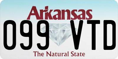 AR license plate 099VTD