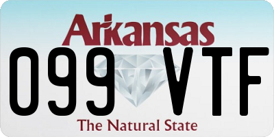AR license plate 099VTF