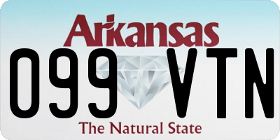 AR license plate 099VTN