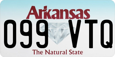 AR license plate 099VTQ