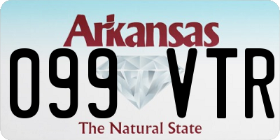 AR license plate 099VTR