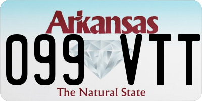 AR license plate 099VTT