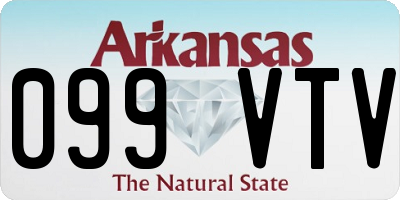 AR license plate 099VTV