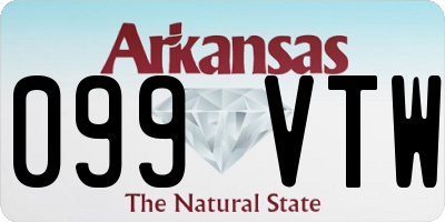 AR license plate 099VTW
