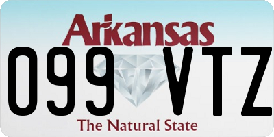 AR license plate 099VTZ