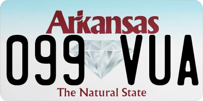 AR license plate 099VUA
