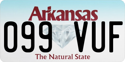 AR license plate 099VUF