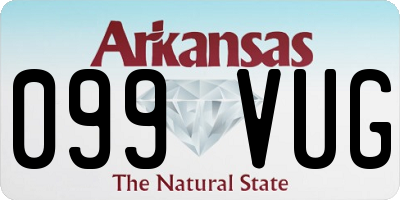 AR license plate 099VUG