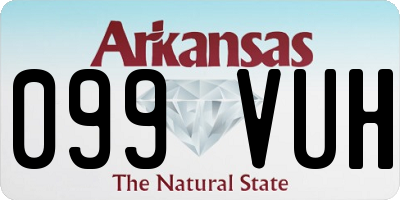 AR license plate 099VUH