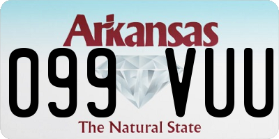 AR license plate 099VUU