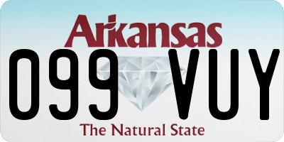 AR license plate 099VUY