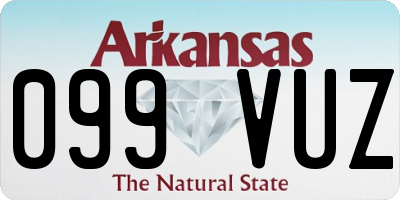 AR license plate 099VUZ