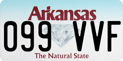 AR license plate 099VVF