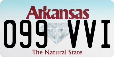 AR license plate 099VVI